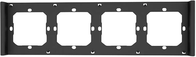 Κομψό πλαίσιο για τετραπλό διακόπτη Sonoff M5 80 (γκρι/μαύρο)