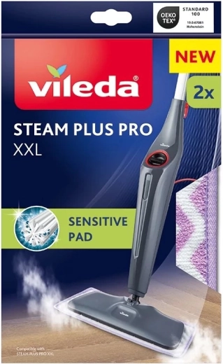 Vileda ανταλλακτικό πανί για ατμοκαθαριστή (steam mop) Steam Plus Pro XXL Sensitive - 1 τεμάχιο
