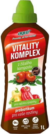 AGRO Vitality Komplex για ντομάτες και πιπεριές – προβιοτικό 1 l