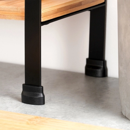 Σταθερή μεταλλική κατασκευή με προστασία επιφάνειας