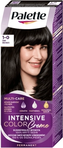 Palette Intensive Color Creme μαύρη μόνιμη βαφή μαλλιών