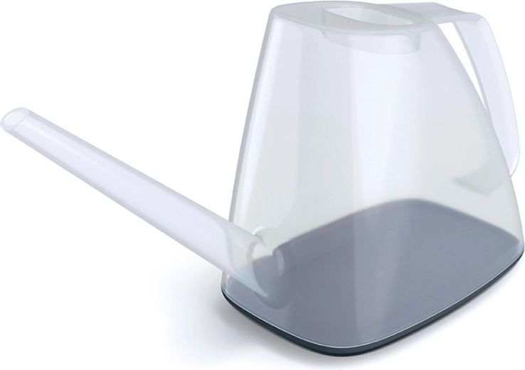 Ποτιστήρι Rivo 1,7 l – διάφανο με ανθρακί καπάκι