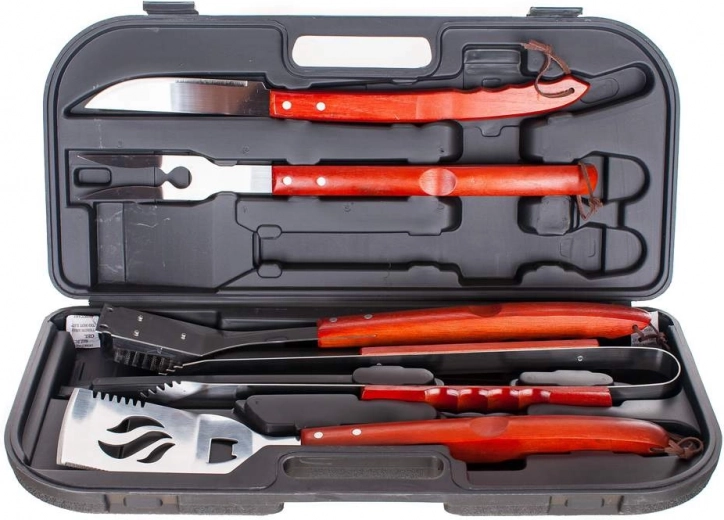 Ποιοτικό ανοξείδωτο και άνετες ξύλινες λαβές