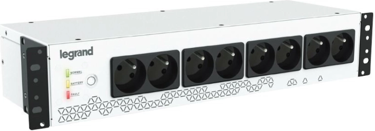 UPS Legrand Keor PDU 800 VA/480 W, 8x γαλλικές πρίζες FR, rack 19"