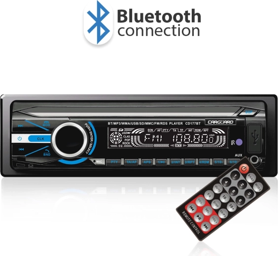 Ραδιόφωνο αυτοκινήτου CARGUARD με Bluetooth, USB και ραδιόφωνο FM