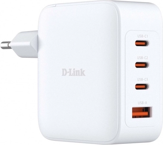 Φορτιστής GaN 100 W με 3× USB-C και 1× USB-A
