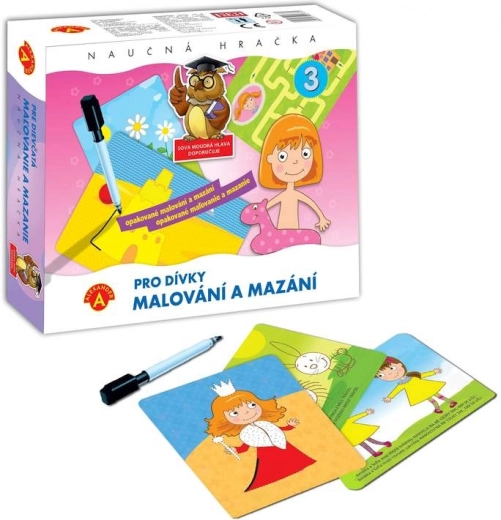 Alexander ζωγραφική και σβήσιμο για κορίτσια – εκπαιδευτικό παιχνίδι