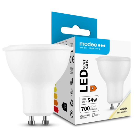 Λάμπα LED Modee GU10 7 W, 700 lm, 110°, ουδέτερο λευκό 4000 K