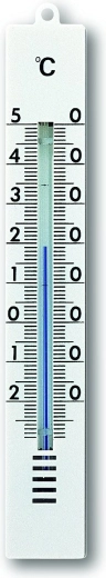 Αναλογικό θερμόμετρο εσωτερικού/εξωτερικού χώρου TFA, λευκό πλαστικό