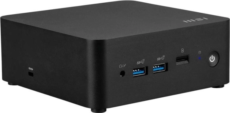 Μίνι PC MSI Cubi NUC 1MG με Windows 11 Pro, Intel Core 5–120U, 16 GB RAM, 512 GB SSD, Wi‑Fi & Bluetooth, μαύρο