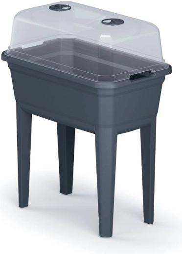 Υψηλή ζαρντινιέρα/φυτώριο RESPANA PLANTER ECOLINE SET ανθρακί