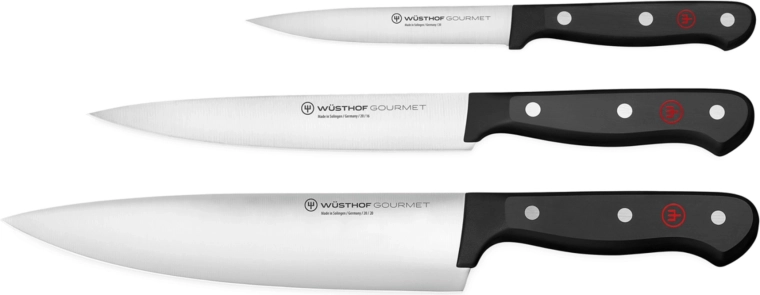 Σετ κουζινομάχαιρων Wüsthof Gourmet 3 τεμ.