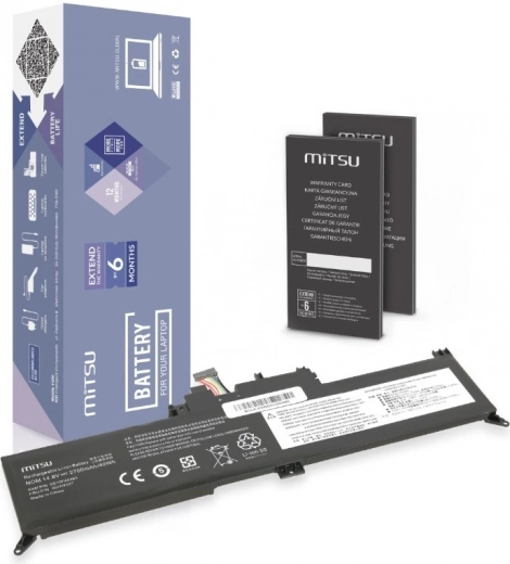 Μπαταρία MITSU για LENOVO ThinkPad Yoga 260/370 και X380 40 Wh 14,8 V (14,4 V) 2700 mAh