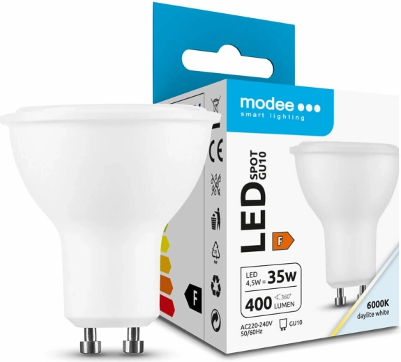 Modee Lighting LED σποτ λάμπα GU10 4,5 W 400 lm ψυχρό λευκό