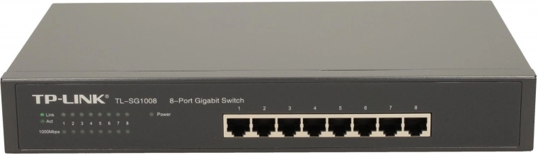Gigabit μεταγωγέας TP-Link TL-SG1008 8 θυρών