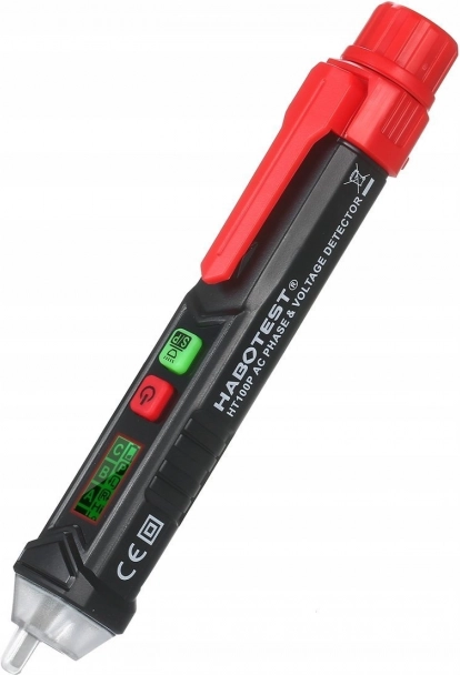 Ανιχνευτής τάσης χωρίς επαφή HABOTEST HT100P με LCD και φακό