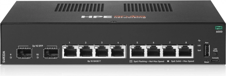 Aruba Networking 6000 8G 2SFP μεταγωγέας