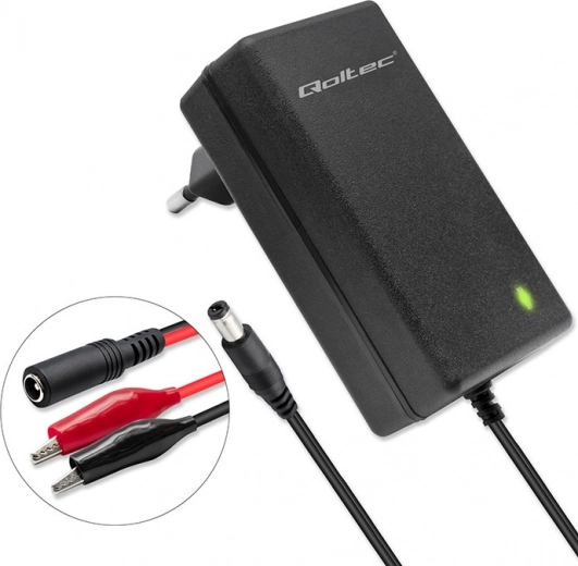 Αυτόματος φορτιστής μπαταριών 6V/12V 1.5A με ένδειξη LED