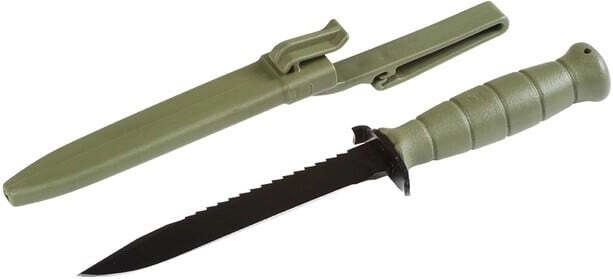 Τακτικό μαχαίρι GLOCK FM81 Battle Field Green με οδοντωτή λεπίδα