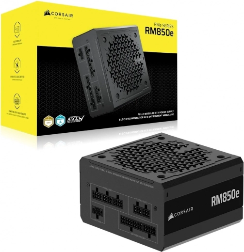 Πλήρως αρθρωτό τροφοδοτικό CORSAIR RM850e 80+ Gold ATX 3.1 με PCIe 5.1