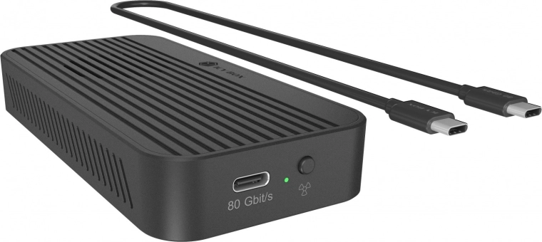 ICY BOX εξωτερικό κουτί για M.2 NVMe SSD Thunderbolt 5 80 Gb/s