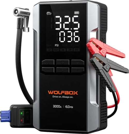 WOLFBOX MegaVolt 16 Air εκκινητής με συμπιεστή