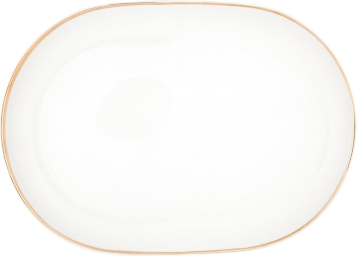 Πιατέλα σερβιρίσματος Mariapaula moderna gold 28 cm