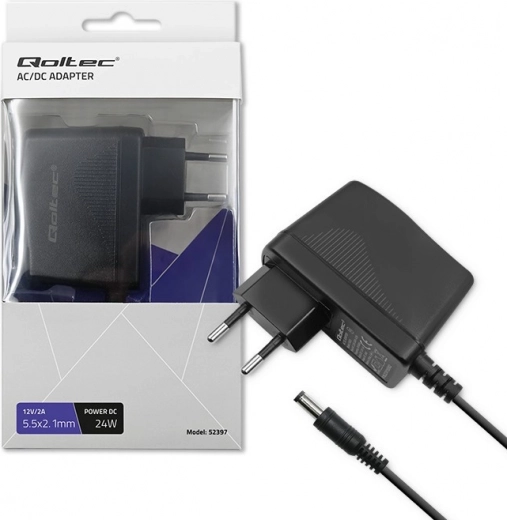 Προσαρμογέας Qoltec 12V 24W