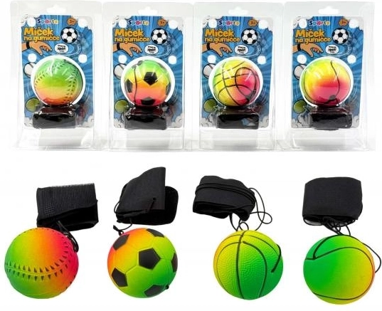 Μπάλα με λαστιχάκι SPORTO