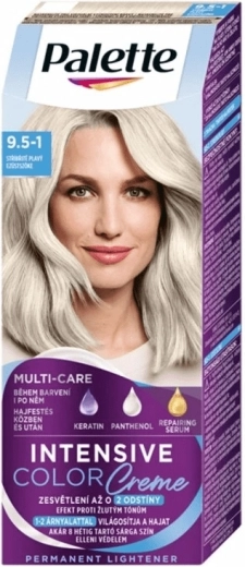Palette Intensive Color Creme 9.5-1 ασημί ξανθό 50 ml