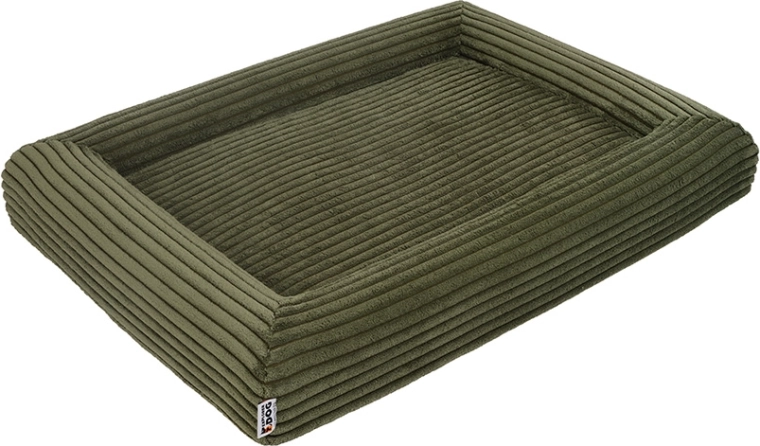 Explorer dog ορθοπεδικό κρεβάτι σκύλου cloud m 100 × 70 cm moss green