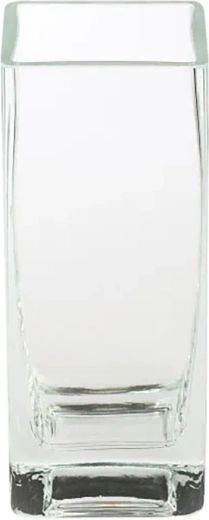 Τετράγωνο βάζο 10 × 10 × 25 cm