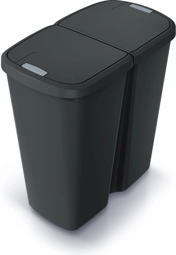 Prosperplast Compacta Duo κάδος για διαλογή απορριμμάτων 45 l