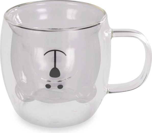 Σετ ποτηριών διπλού τοιχώματος Lamart Bear 250 ml, 2 τεμ.