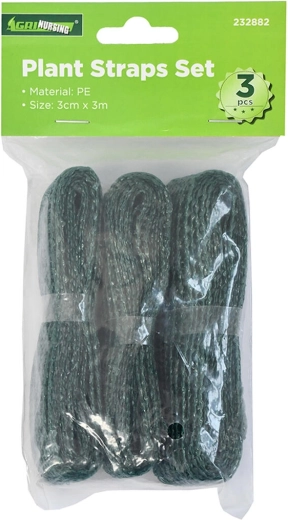 Δετική ταινία για φυτά PE 3 cm × 3 m (3 τεμ.)