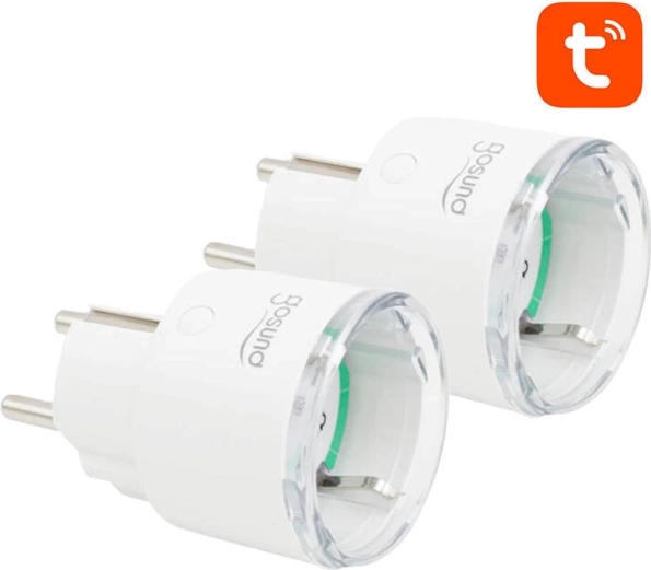 Έξυπνη πρίζα Wi‑Fi με μέτρηση κατανάλωσης GOSUND SP111 3680 W 16 A – Tuya πακέτο 2 τεμαχίων