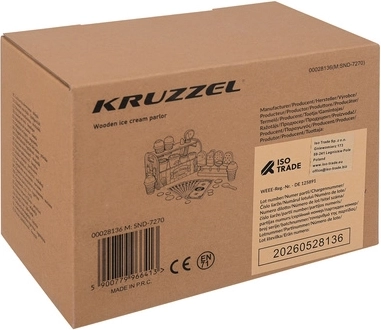 Kruzzel – ξύλινη κατασκευή και πρακτική συσκευασία