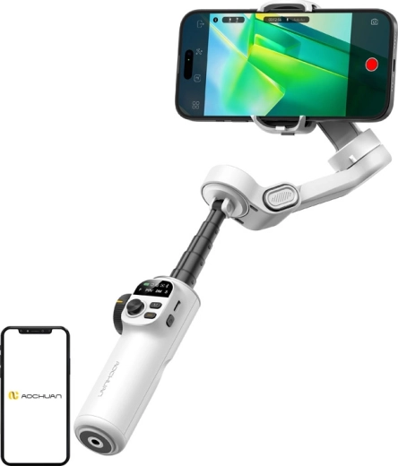 Σταθεροποιητής για smartphone AOCHUAN Smart X2 λευκός