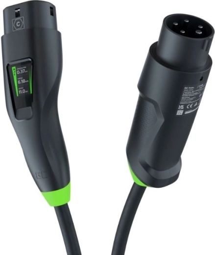 Habu φορητός φορτιστής για ηλεκτρικά οχήματα 11 kW (Τύπος 2, CEE), καλώδιο 7 m