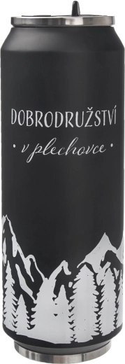 Ανοξείδωτο θερμός σε σχήμα κουτιού αναψυκτικού βουνά CZ 0,7 l