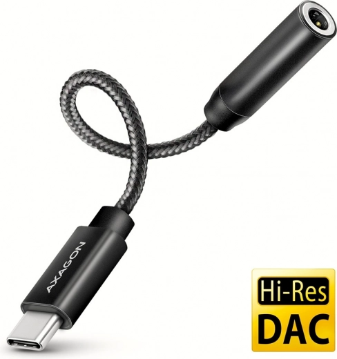 Εξωτερική κάρτα ήχου USB‑C AXAGON ADA‑HC 32bit DAC με βύσμα 3,5 mm (384 kHz)