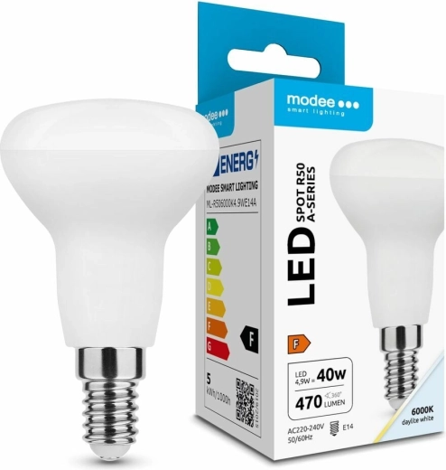 Λάμπα LED Modee R50 E14 4,9 W ψυχρό λευκό 470 lm 110°