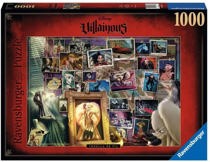 Παζλ Ravensburger Villainous: Cruella de Vil 1000 κομμάτια