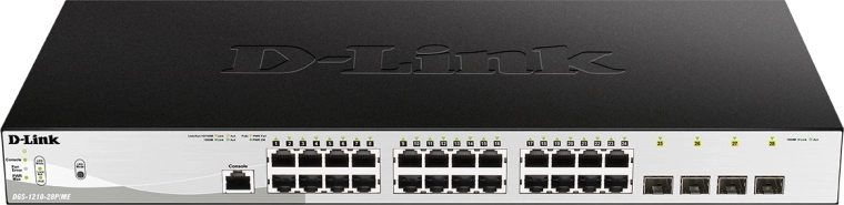 D-Link DGS-1210-28ME γιγαμπιτικός διαχειριζόμενος μεταγωγέας