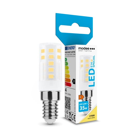 Κεραμικός λαμπτήρας LED E14 3,5 W, 2700 K, 360°, MODEE LIGHTING