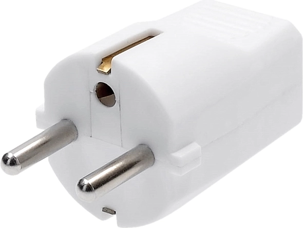 Solight ευθύ φις IP20 λευκό - 1 τεμάχιο