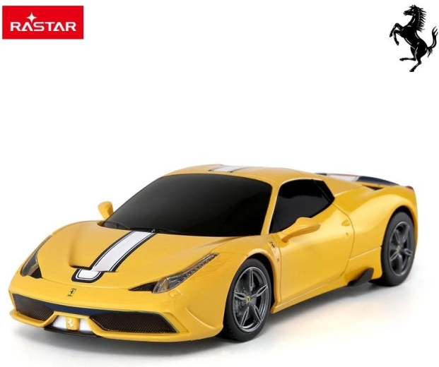Rastar Ferrari FXX K Evo RC αυτοκίνητο 1:24 κίτρινο - 1 τεμάχιο