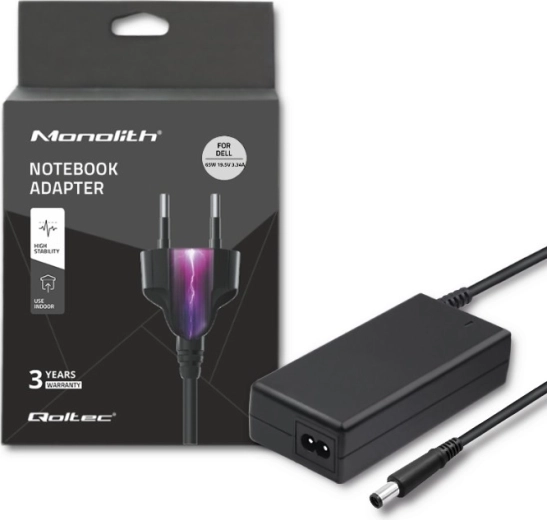Τροφοδοτικό για φορητό υπολογιστή Dell 65W 19.5V 3.34A