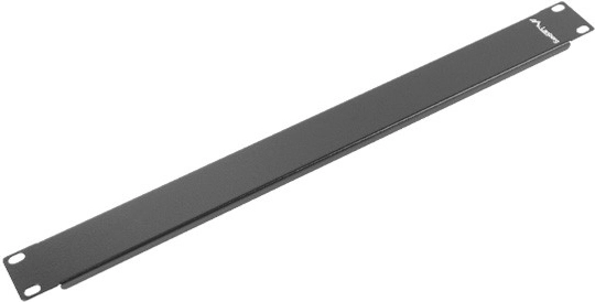 Μαύρο κάλυμμα (blanking panel) για ντουλάπα 19'' 1U