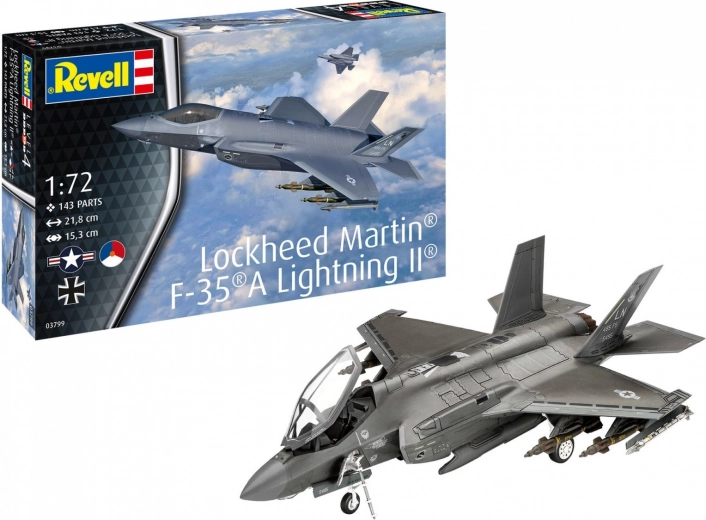Μοντέλο αεροσκάφους Lockheed Martin F-35A Lightning II 1/72